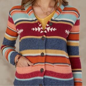 Pendelton Shawl Cardigan